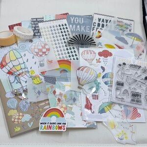 Cocoa Daisy April Memory Keeping Stationary Kit-Take Flight 10+ pcs